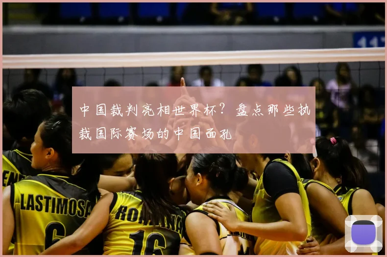 中国裁判亮相世界杯？盘点那些执裁国际赛场的中国面孔