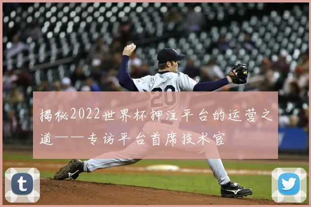揭秘2022世界杯押注平台的运营之道——专访平台首席技术官